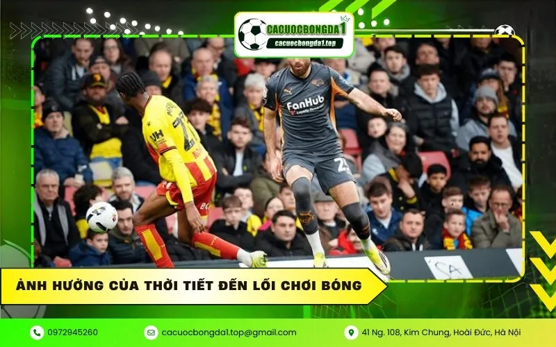 Ảnh Hưởng Của Thời Tiết Đến Lối Chơi Bóng