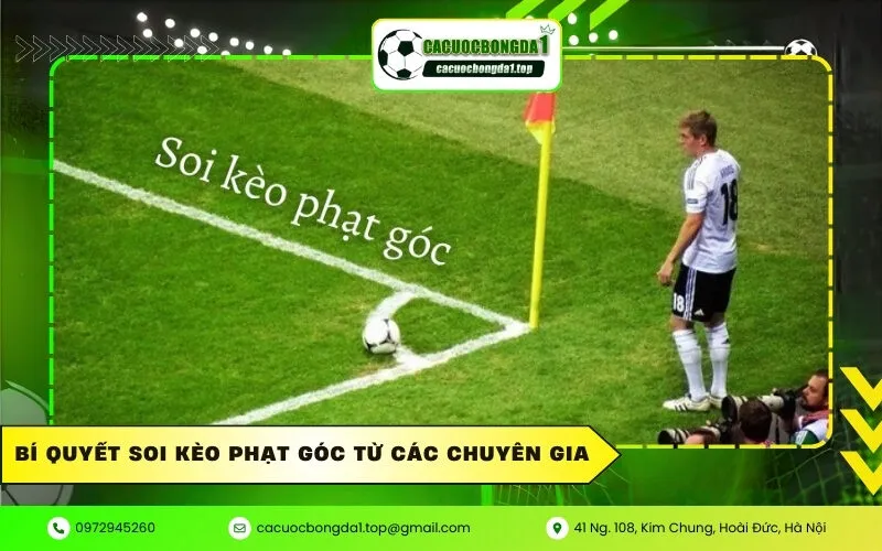 Bí quyết soi kèo phạt góc từ các chuyên gia