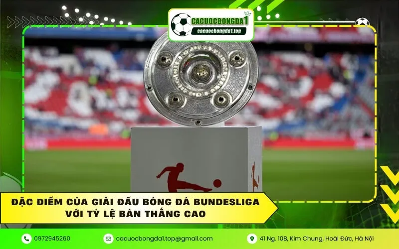 Đặc điểm của giải đấu bóng đá Bundesliga với tỷ lệ bàn thắng cao