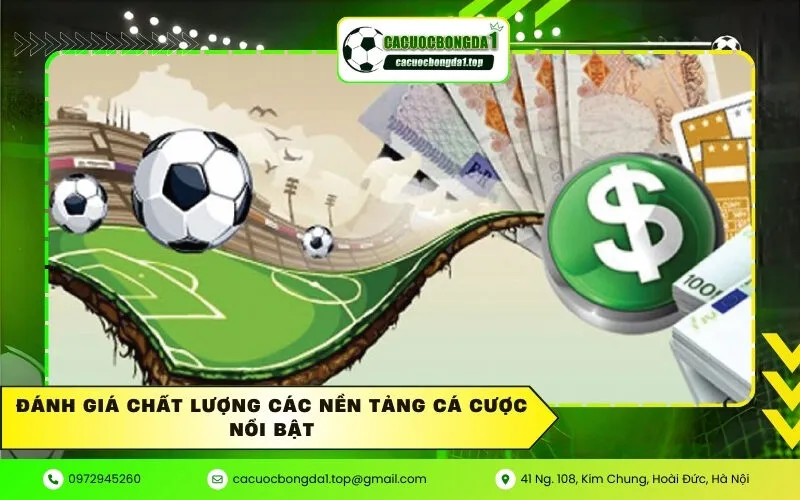 Đánh giá chất lượng các nền tảng cá cược nổi bật