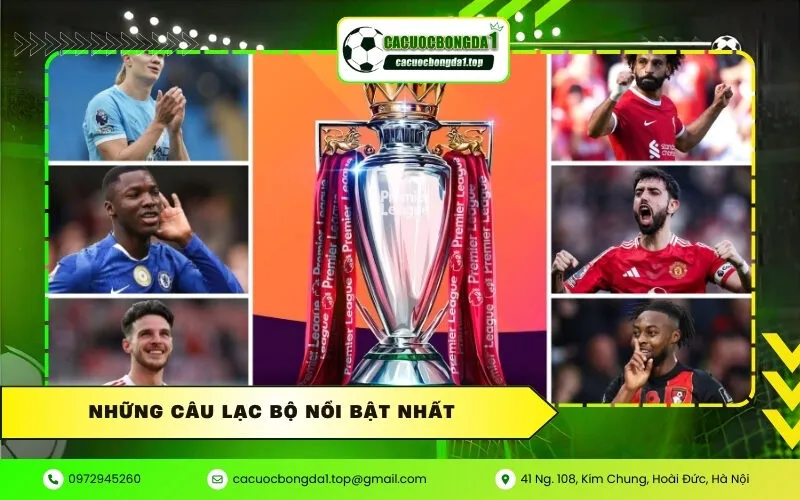 Những câu lạc bộ nổi bật nhất