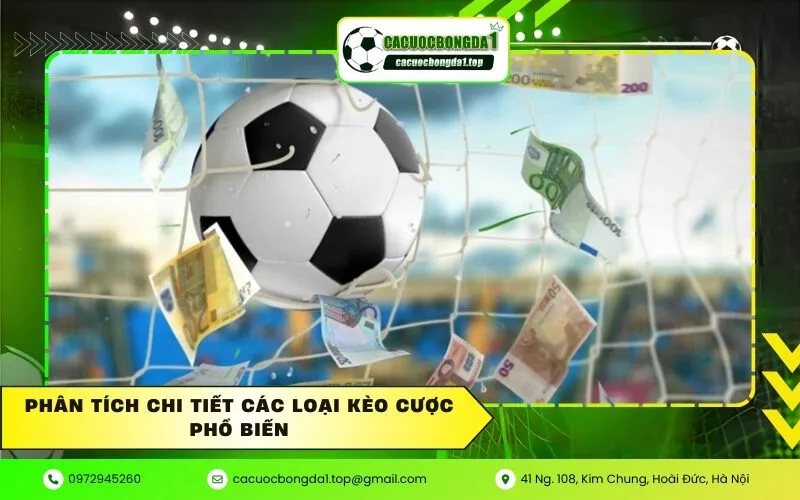 Phân tích chi tiết các loại kèo cược phổ biến